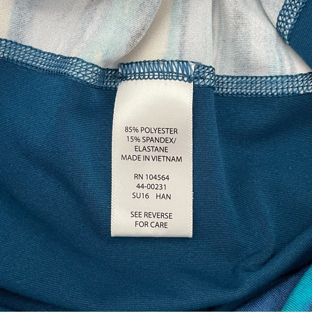 Gaiam Capri Exercise / Yoga Leggings - XL - Dark Turquoise - Picture 5 of 7